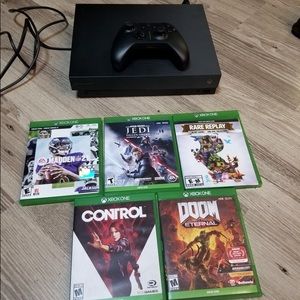 ✨ Xbox One X ✨ plus 5 games bundle